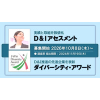 Ｄ＆Ｉ・女性活躍推進の現在地を可視化する「J-Win D&Iアセスメント／2027 J-Winダイバーシティ・アワード」参加企業を募集開始