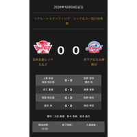 ノジマＴリーグ 2026-2027シーズン 公式戦 10月4日開催 日本生命レッドエルフ vs 木下アビエル神奈川 対戦オーダー発表