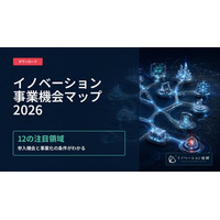 フィジカルAI・AIエージェント・次世代電池など次世代トレンド12領域における新規事業案とは―「イノベーション事業機会マップ2026」を無料公開｜株式会社イノベーション総合研究所